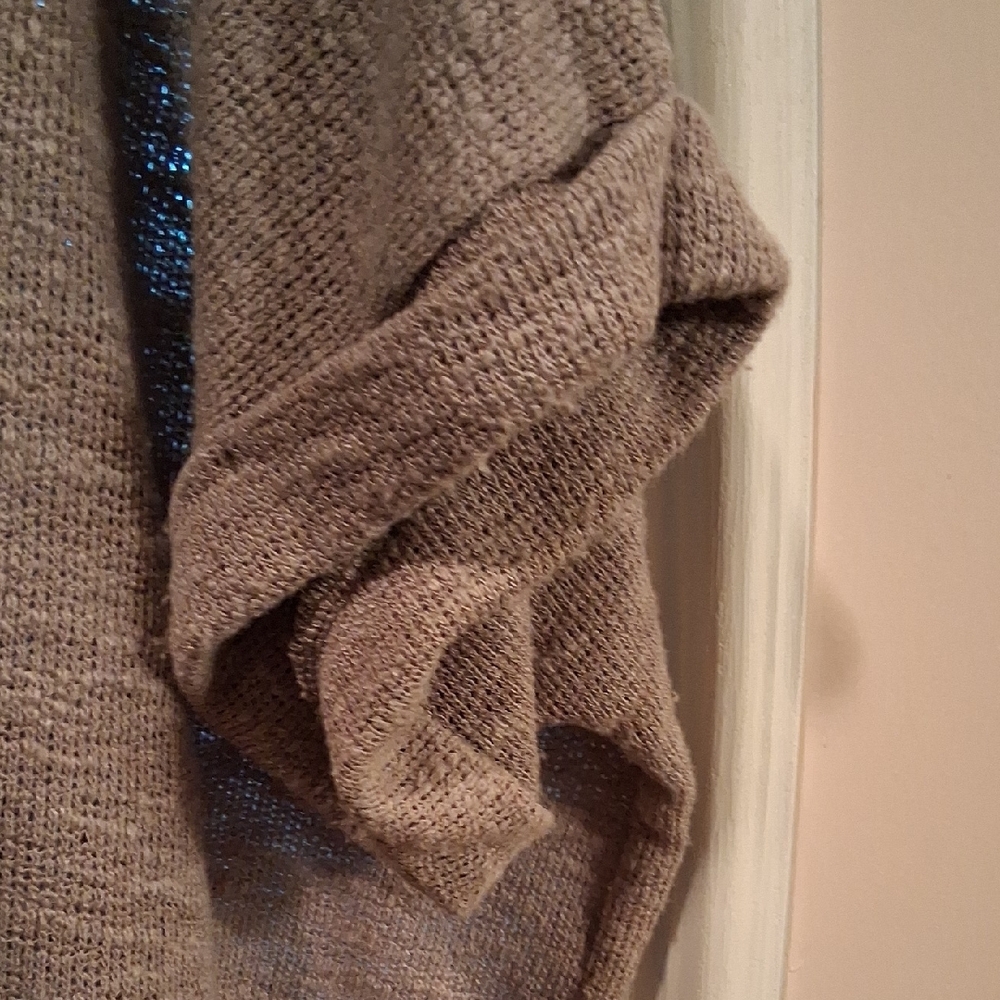 Gray Open-Front Cardigan - Picture 5 of 6